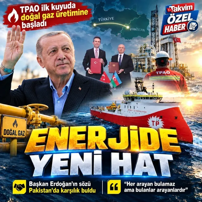 TPAO Pakistan'da üretime geçti