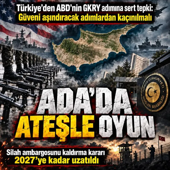 ABD, GKRY’ye silah ambargosunu kaldırma kararını 2027’ye uzattı
