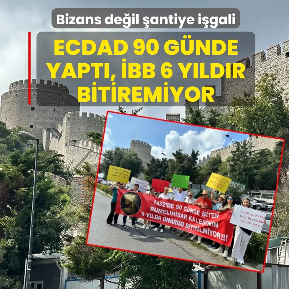 1452 yılında 90 günde inşa edilen Rumeli Hisarı