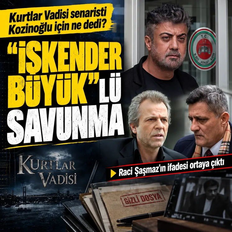 Kaşif Kozinoğlu soruşturmasında "İskender Büyük"lü savunma