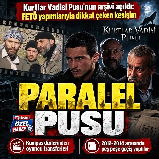 Kurtlar Vadisi Pusu’da oyuncu kadrosundaki kesişim dikkat çekti