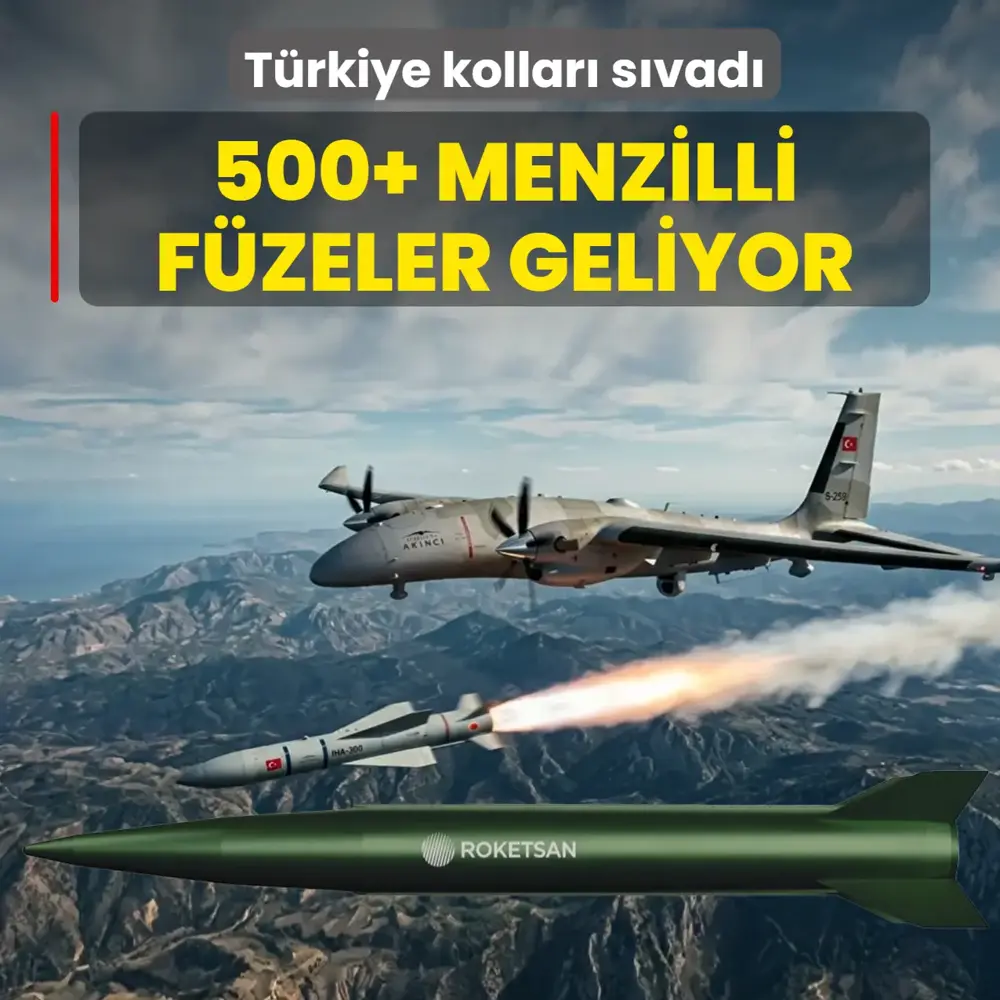 Türkiye'nin farklı platformlardan uzun menzilli ve hassas vuruş kabiliyetine sahip füze ailesi genişliyor