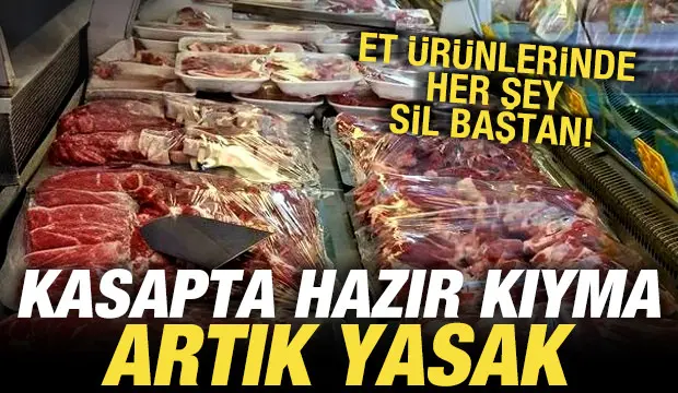 Türk Gıda Kodeksi Et, Hazırlanmış Et Karışımları ve Et Ürünleri Tebliği'yle birçok kural değişti