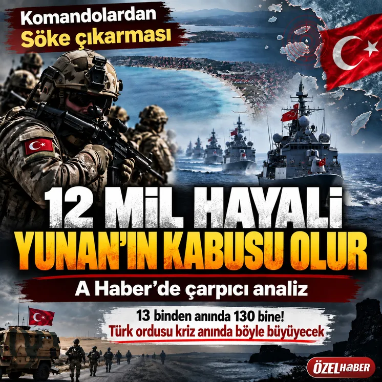 12 mil hayali Yunan'ın kabusu olur