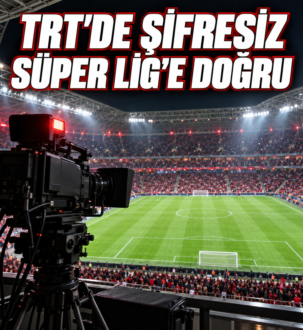 TRT'de şifresiz Süper Lig'e doğru