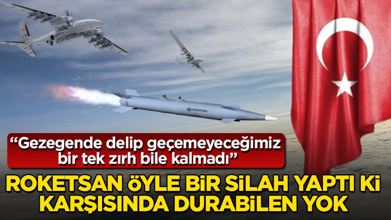 Türkiye’nin roket ve füze teknolojilerindeki öncü kuruluşu Roketsan