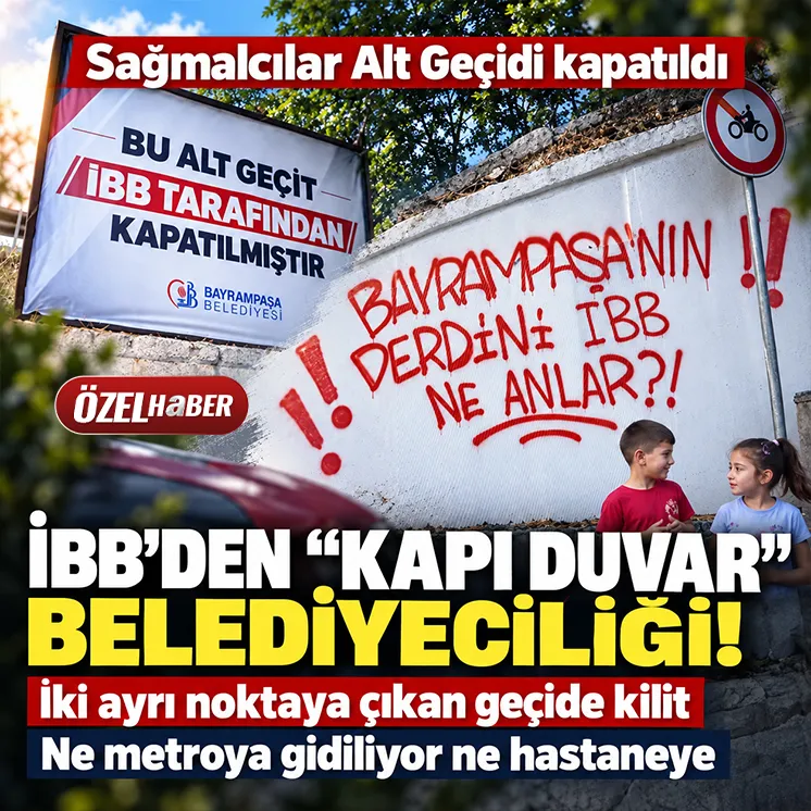 Bayrampaşa'da İBB'nin sorumluluk alanındaki