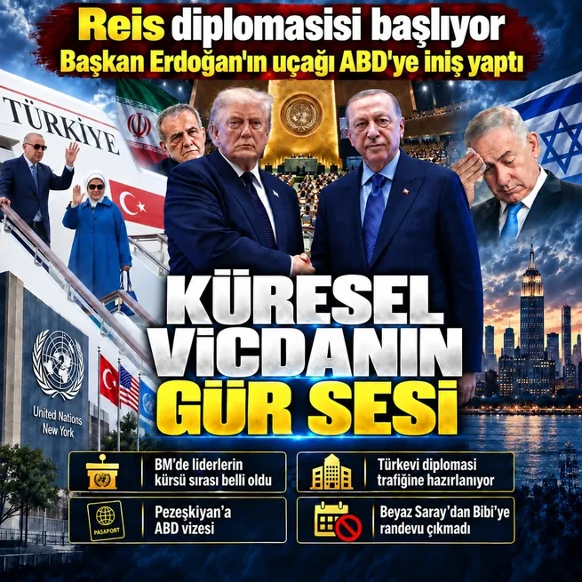Başkan Erdoğan BM Zirvesi için ABD'de