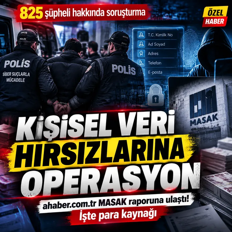 Kişisel veri hırsızlarına operasyon