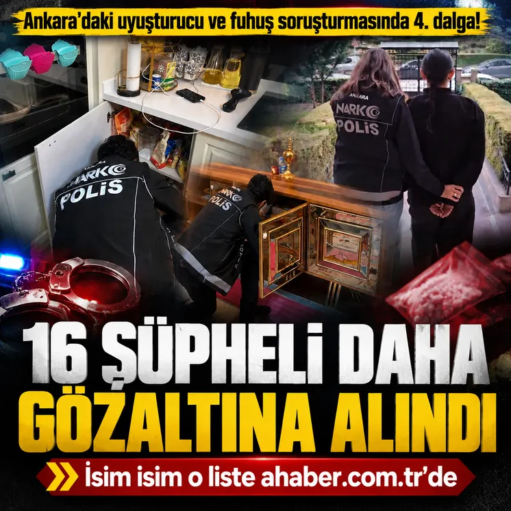 Ankara İl Emniyet Müdürlüğü Narkotik Suçlarla Mücadele Şube Müdürlüğünce