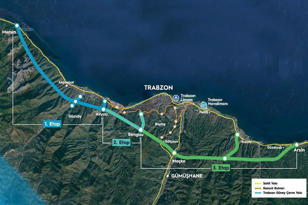 Trabzon'da trafik çilesini bitirecek dev proje
