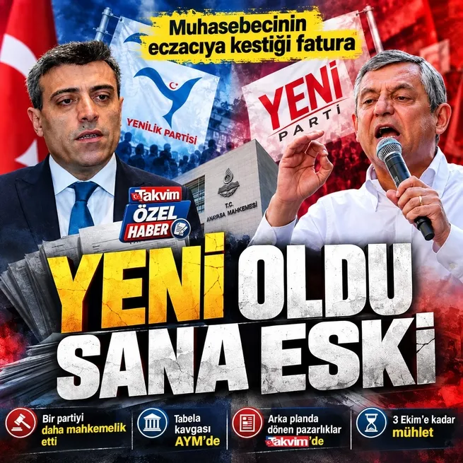 Eski CHP'lilerin tabela kavgası mahkemeye düştü