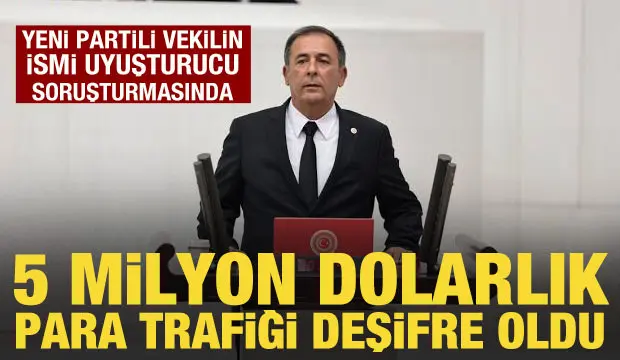 Yeni Partili Erdem'in adı uyuşturucu soruşturmasında