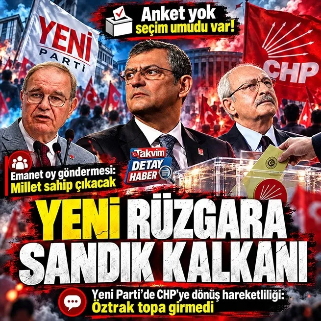 CHP-Yeni Parti rekabetinde anket gerilimi