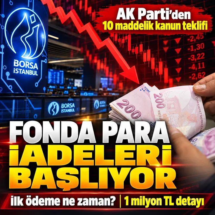 Fon tasfiyesi için AK Parti'den 10 maddelik kanun teklifi