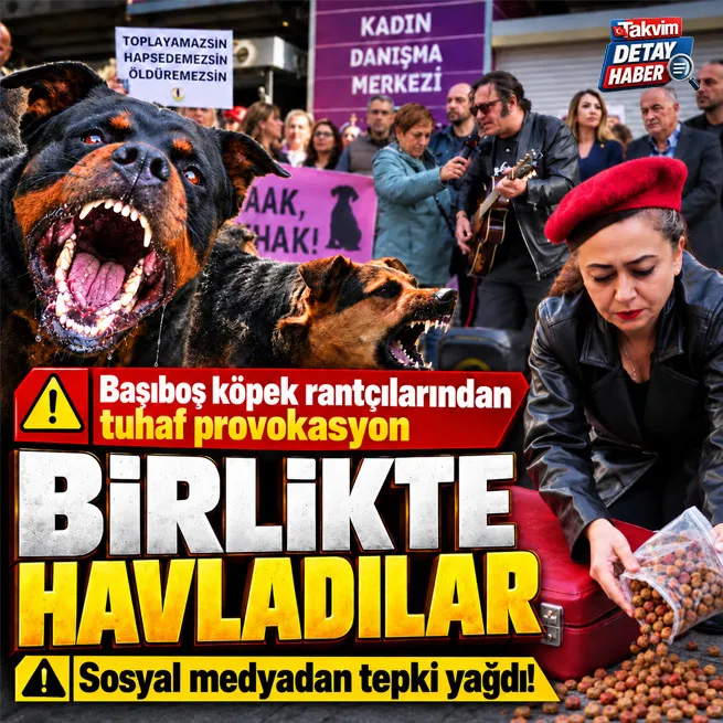 Çankaya'da sokak köpekleri provokasyonu