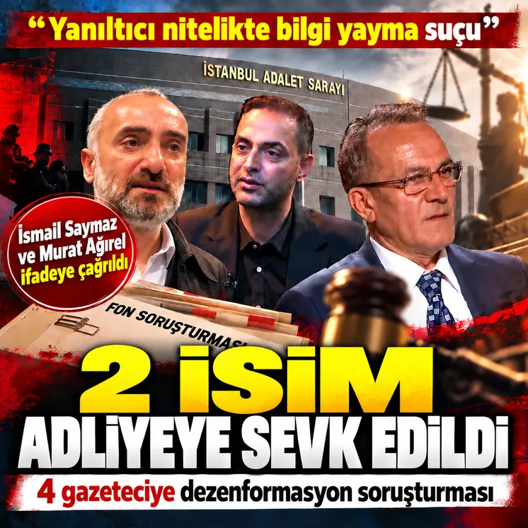 Fon soruşturmasında 4 gazeteciye işlem
