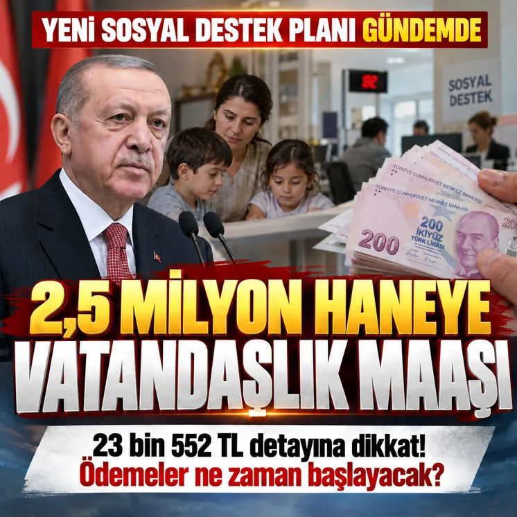 Vatandaşlık maaşı olarak bilinen GETAD için hazırlıklar sürüyor