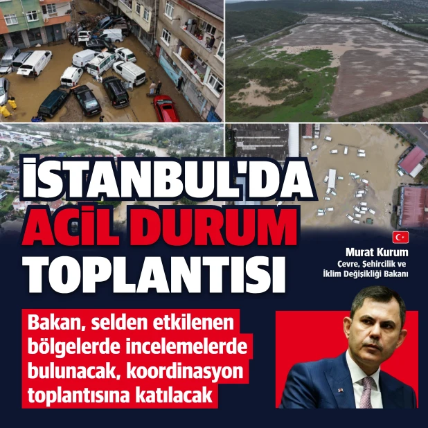 İstanbul'da acil durum toplantısı