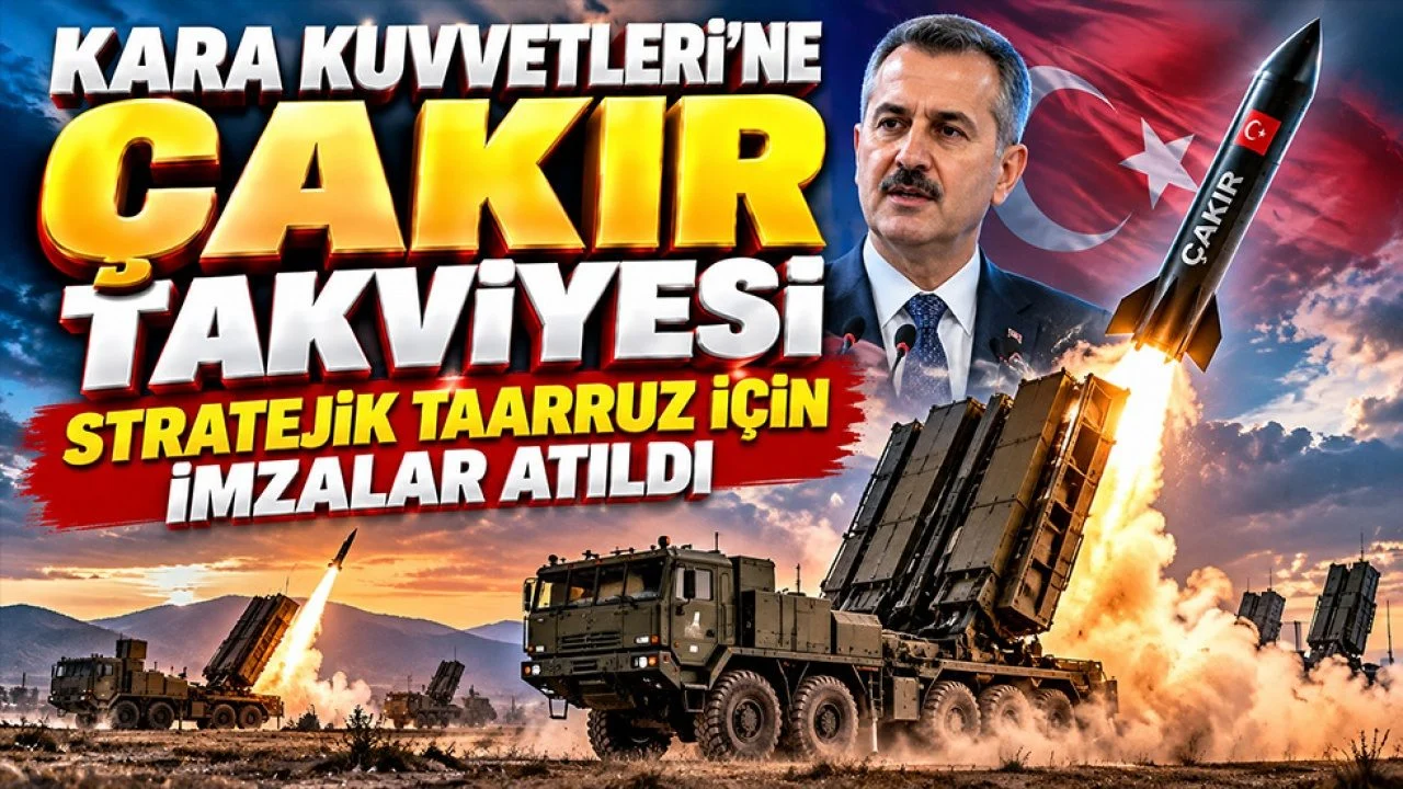 Kara Kuvvetleri’nin vurucu gücüne ÇAKIR takviyesi