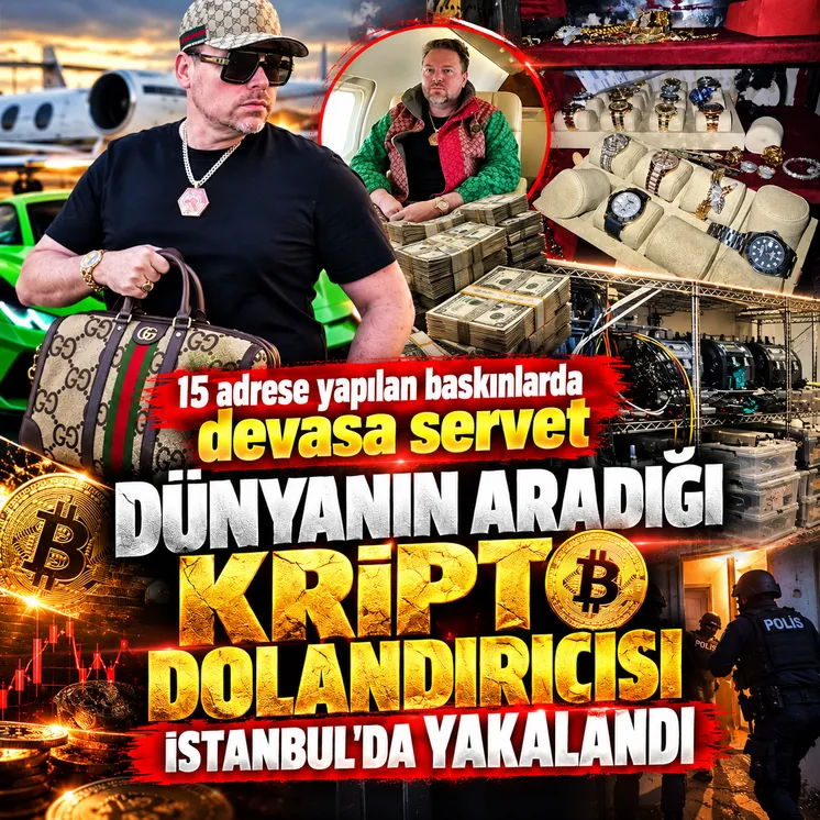 Milyar dolarlık siber firar Beşiktaş'ta son buldu