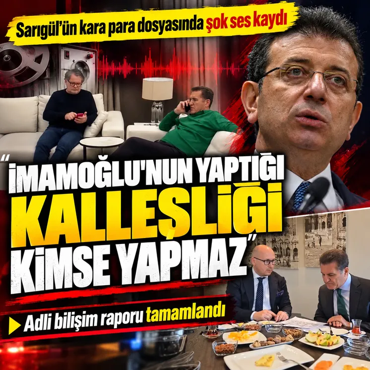 Sarıgül’ün kara para dosyasında şok ses kaydı