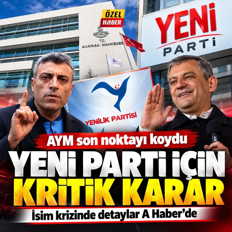Yüksek Mahkeme son sözü söyledi, Yeni Parti kurulduğu ismiyle bundan sonra yoluna devam edecek