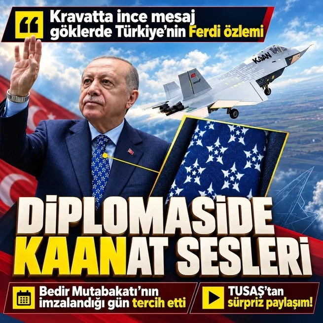 Ferdi Tayfur’un şarkısıyla buluşan KAAN görüntüleri, ilk uçuşun gururunu yeniden yaşattı.