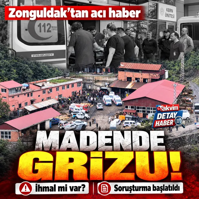 Zonguldak Kilimli'de maden ocağında grizu patlaması: 3 işçiden acı haber