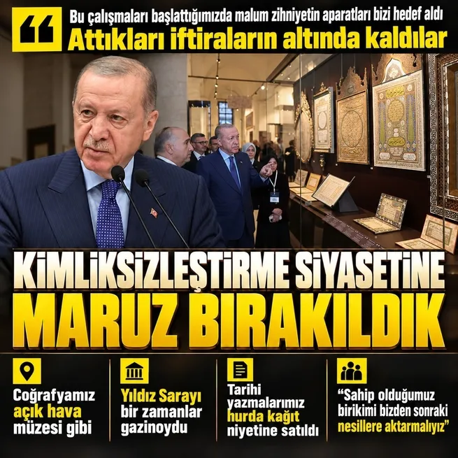 Başkan Erdoğan'dan kimliksizleştirme siyasetine tepki! Bu zihniyete fırsat vermeyeceğiz