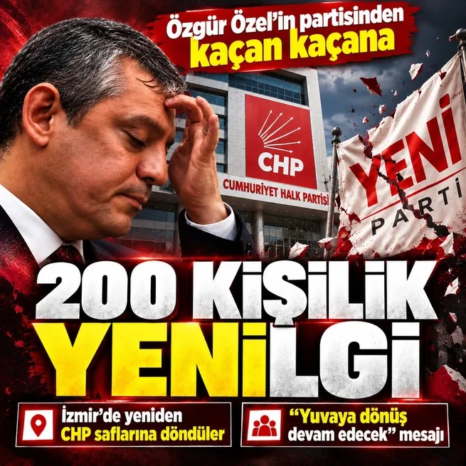 Özgür Özel’in kurduğu "Yeni Parti"de şok çözülme