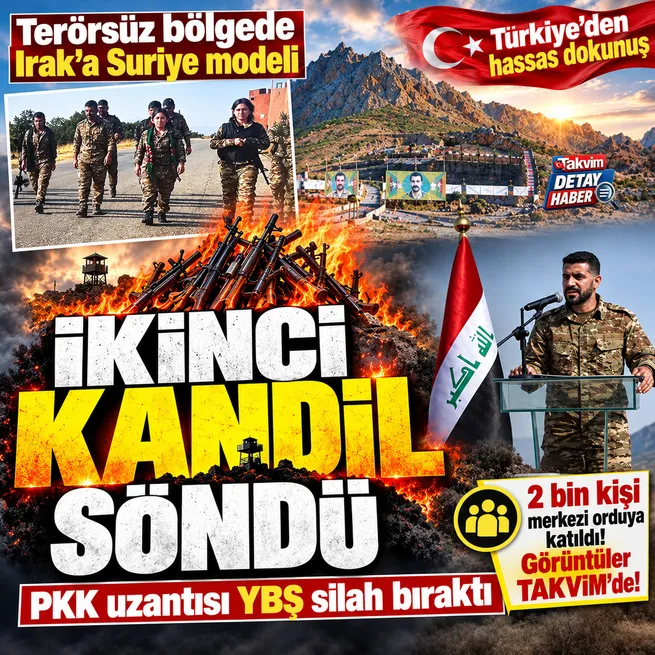 Irak'ta 2 bin PKK/YBŞ mensubu Irak güvenlik güçlerine katıldı