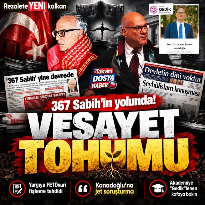 Bağımsız yargıya FETÖvari fişleme tehdidi! 367 Sabih'in oğlu Osman Kanadoğlu'na soruşturma