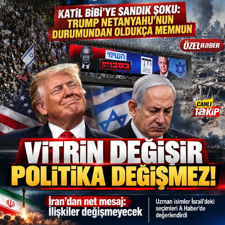 İsrail’de Netanyahu'ya sandık şoku