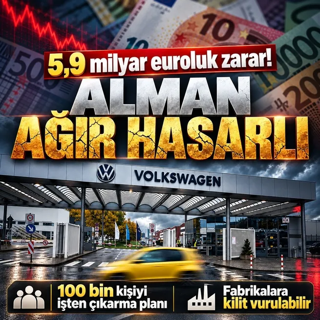 Alman merkezli otomobil üreticisi Volkswagen büyük bir kriz yaşıyor
