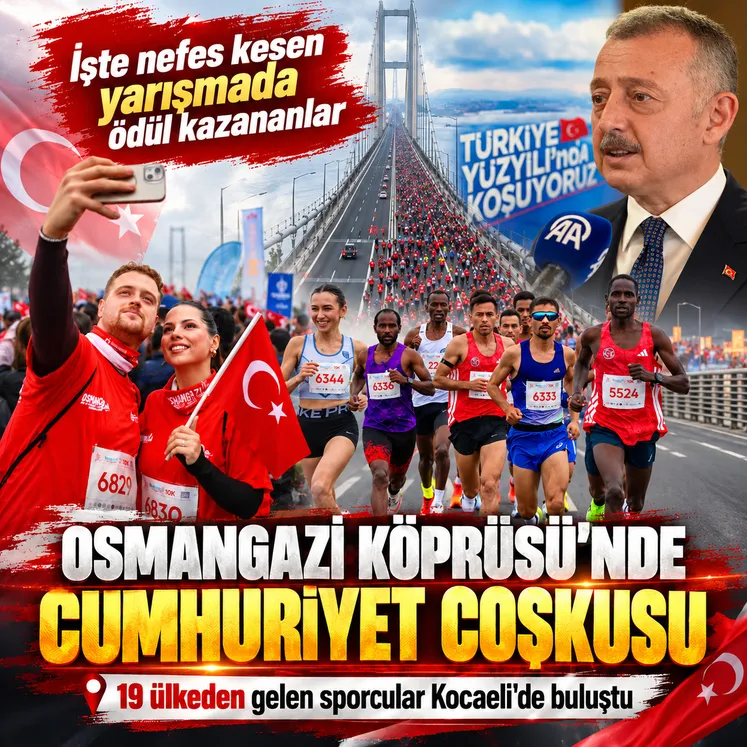 Cumhuriyet için koştular