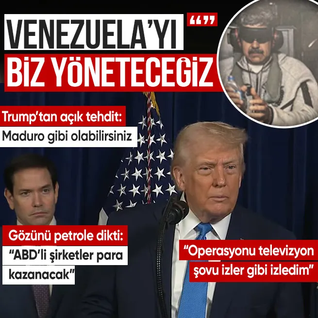"Venezuela’yı biz yöneteceğiz"