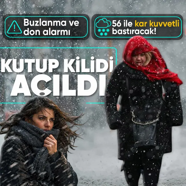 56 il lapa lapa! Kutup kilidi açıldı