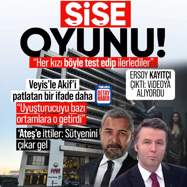 Ana Haberde kamera önünde kibar centilmen beyefendi