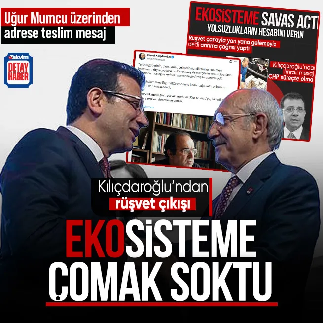 Kılıçdaroğlu'nun, isim vermeden "rüşvet yoluyla teslim alınmış siyasetçiler" vurgusu yapması