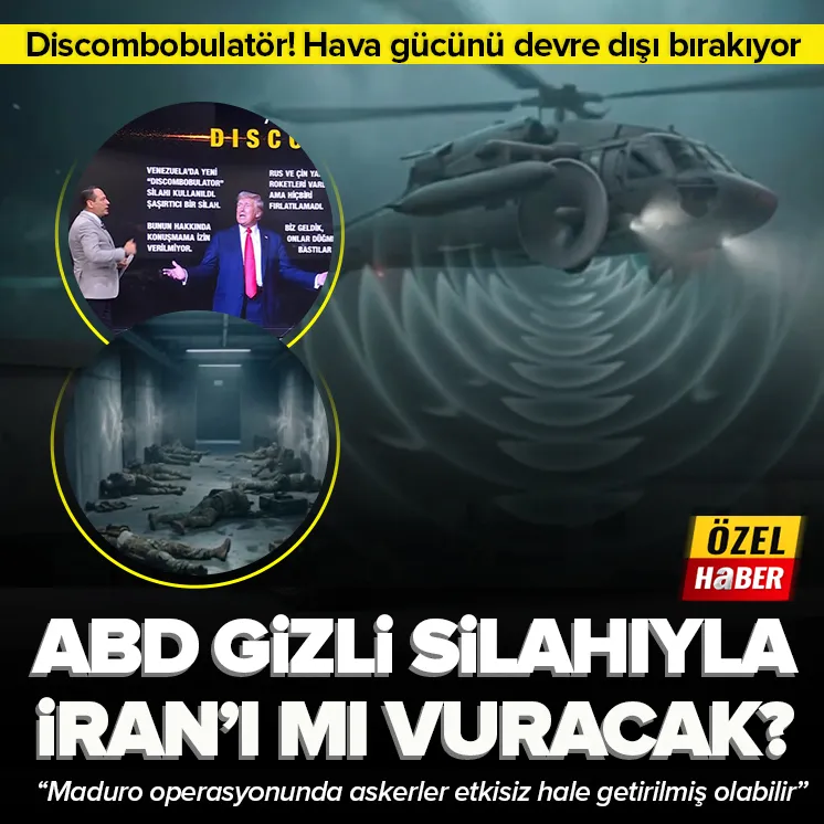 ABD Başkanı Donald Trump geçtiğimiz günlerde ABD'nin gizli silahı "discombobulatör