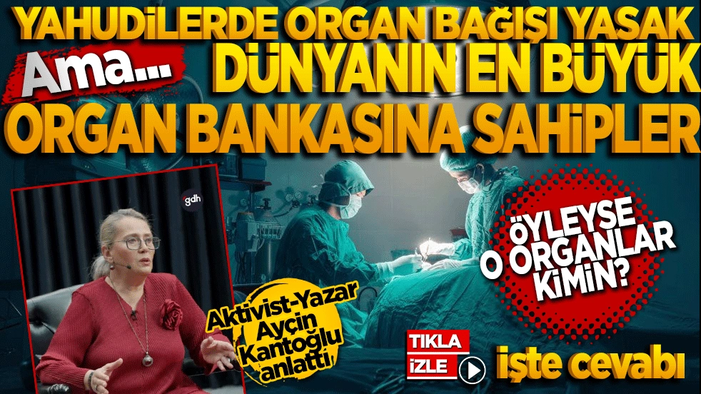 Yaşarken de ölürken de organlarını bağışlamayan bir toplum