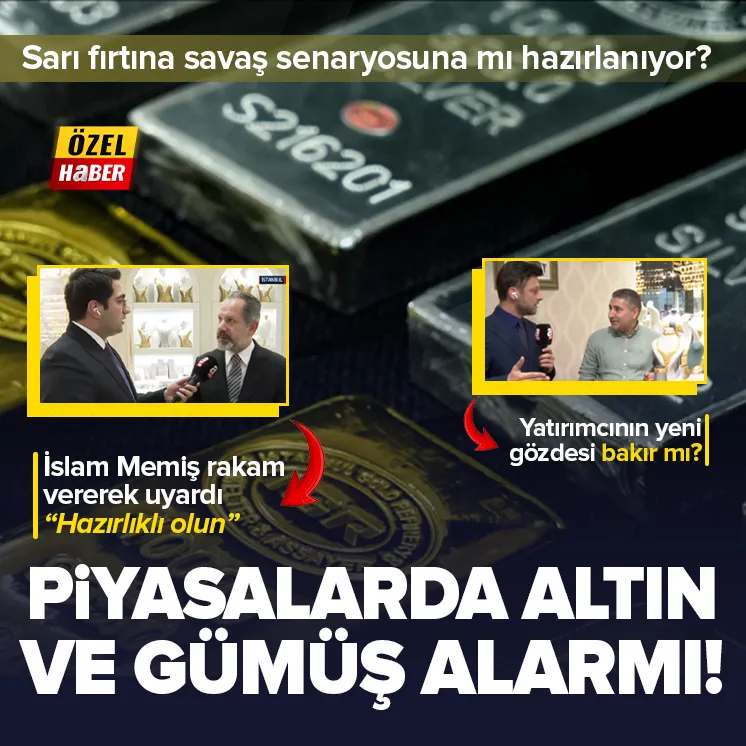 Altın ve gümüş piyasalarında yaşanan sert dalgalanmalar yatırımcıyı alarma geçirirken