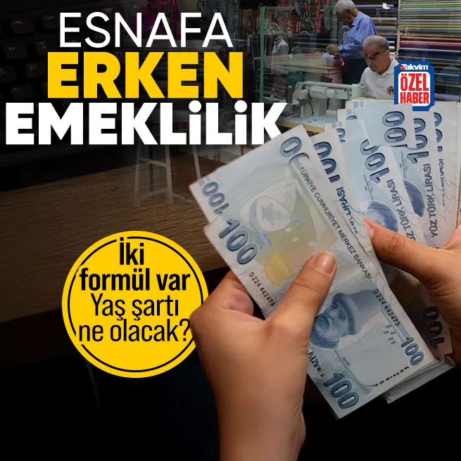 Esnafın emeklilik şartının Bağ-Kur reformu ile 9000’den 7200 prim güne çekilmesi için hazırlıklar sürüyor