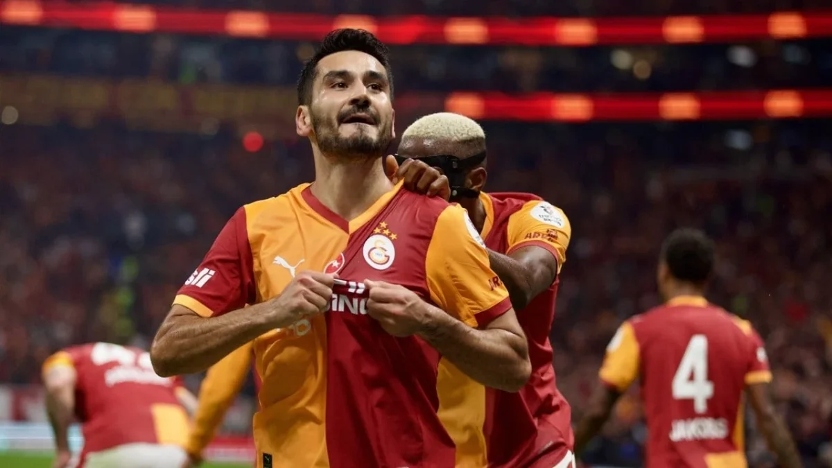 İlkay Gündoğan, bu sezon Galatasaray formasıyla şu ana kadar 23 resmi maça çıktı