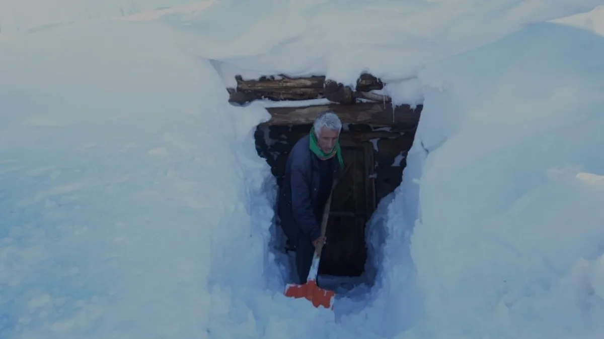 Muş'ta kış mevsimi boyunca etkili olan yoğun kar yağışı nedeniyle