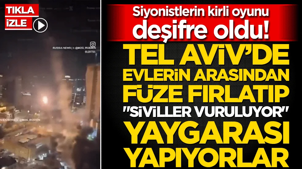 Tel Aviv’den yansıyan görüntüler siyonist rejimin sivil halkı nasıl canlı kalkan olarak kullandığını ve dünyayı nasıl aldattığını gözler önüne serdi