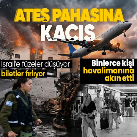 Tel Aviv’deki Ben Gurion Havalimanı’ndan New York, Atina ve Larnaka’ya özel tahliye uçuşları başlatıldı