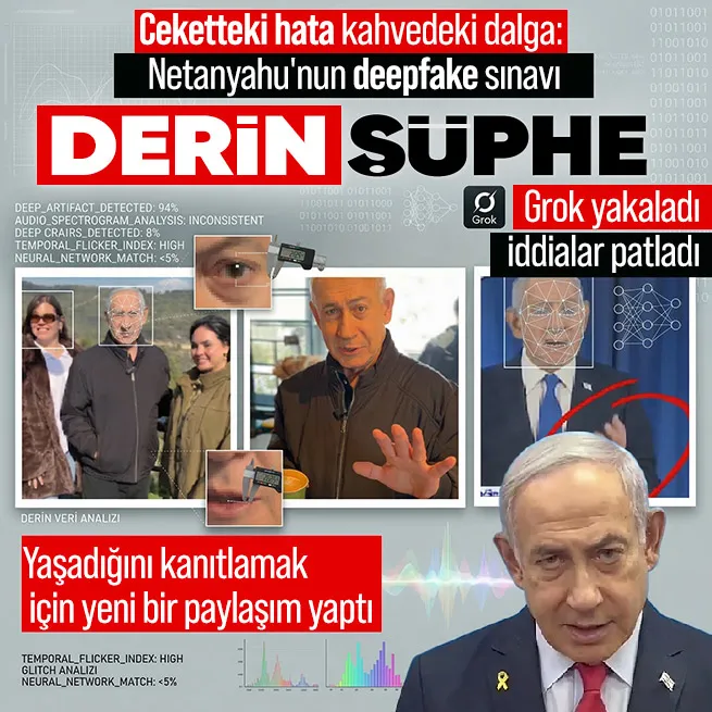 Netanyahu’nun öldüğü yönündeki iddialar sosyal medyada hızla yayılırken