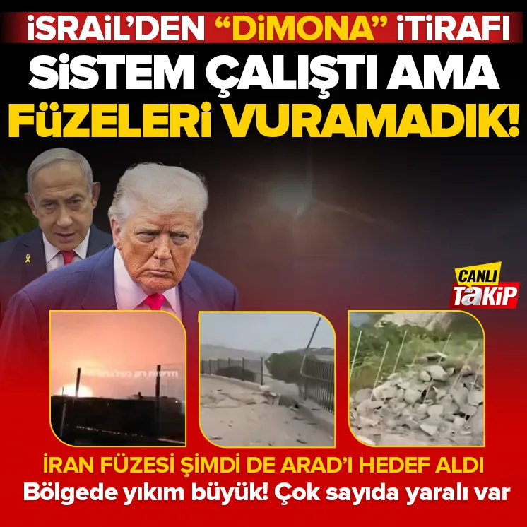Terör devleti İsrail'den de itiraf niteliğinde açıklama geldi
